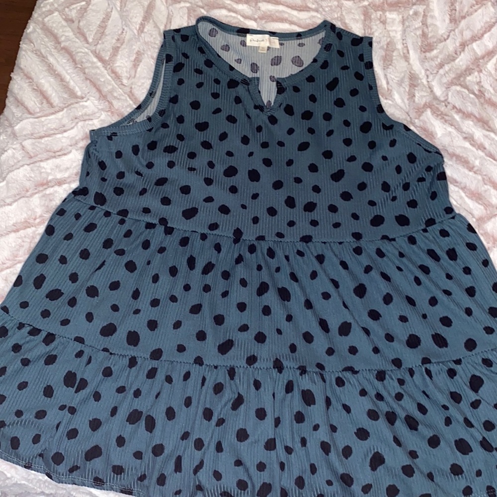 Tiered tank top